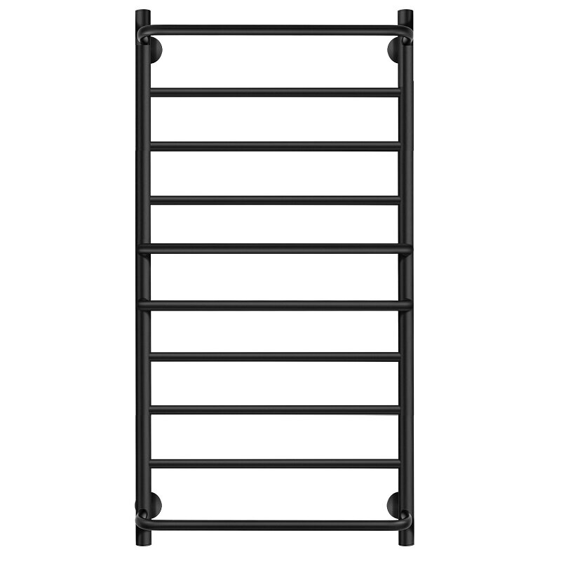 Изображение товара Полотенцесушитель водяной Secado Верона 1, 4673739224847, ширина 40 см, высота 100 см, черный матовый