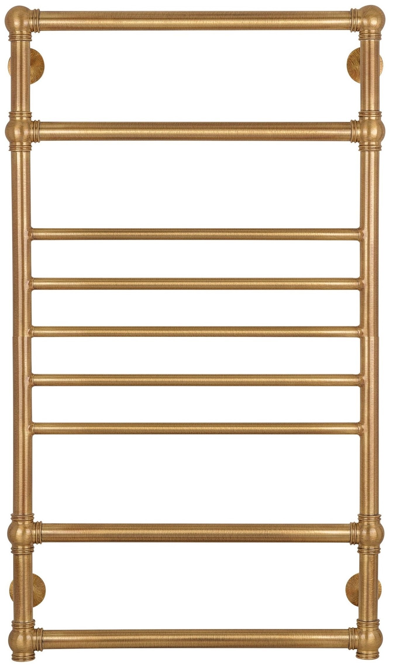 Изображение товара Полотенцесушитель водяной Secado Бароло, 4603777470760, 50 x 120, ширина 53.2 см, высота 126.5 см, бронза