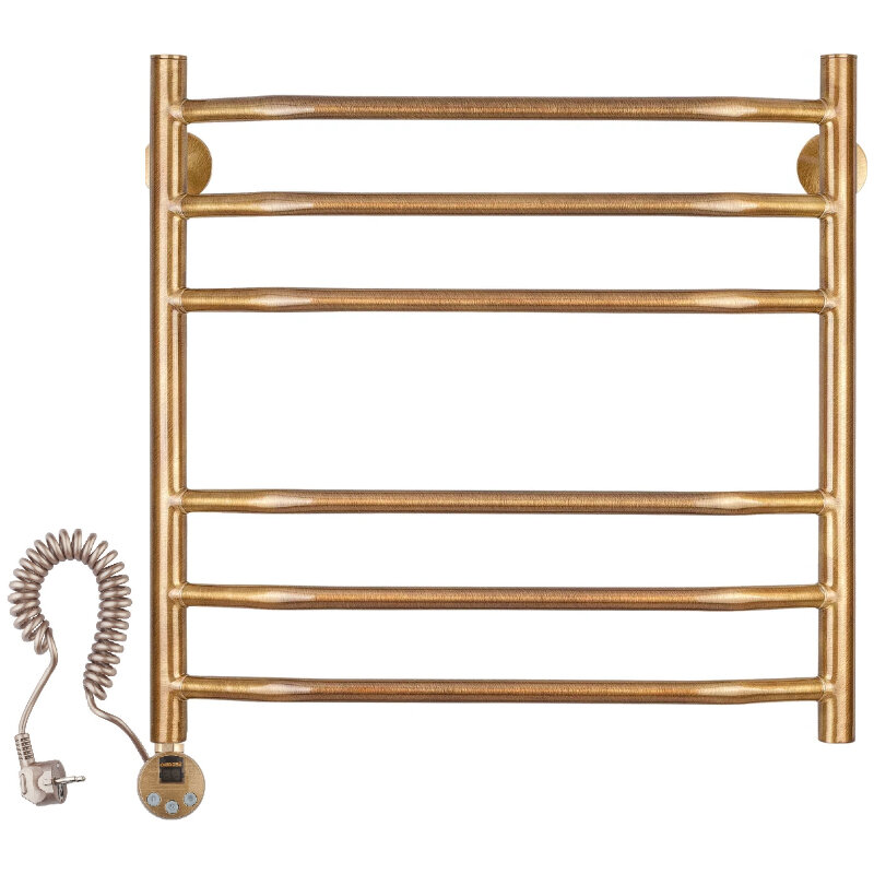 Изображение товара Полотенцесушитель электрический Secado Агата 2 4603777461812/4603777461829, ширина 40 см, высота 60 см, ТЭН слева/справа, цвет бронза