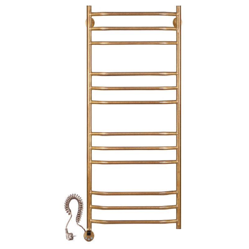 Изображение товара Полотенцесушитель электрический Secado Агата 2 4603777461874/4603777461881, ширина 40 см, высота 120 см, ТЭН слева/справа, цвет бронза