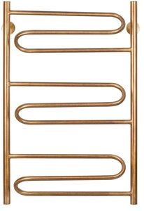 Изображение товара Полотенцесушитель водяной Secado Валенсия, 4603777460099, 40 x 80, ширина 43.2 см, высота 86.5 см, бронза