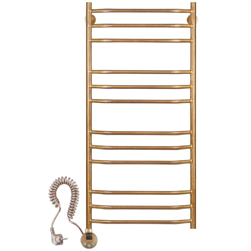 Изображение товара Полотенцесушитель электрический Secado Агата 2 4603777461973/4603777461980, ширина 60 см, высота 100 см, ТЭН слева/справа, цвет бронза