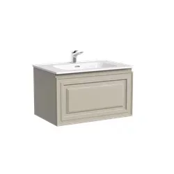 Изображение товара Тумба под раковину Sancos Very VR70CE, 70 см подвесная, Beige Soft