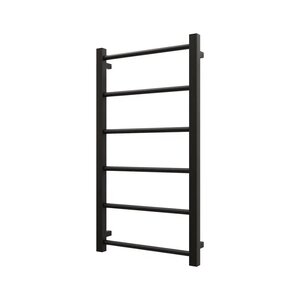 Изображение товара Полотенцесушитель водяной Grota Simple 430x800 N RAL 9005, ширина 40 см, высота 80 см, черный