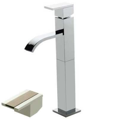 Изображение товара Смеситель для раковины Bandini Ice Cube 2 750320PN03LR никель матовый