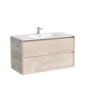 Изображение товара Тумба под раковину Sancos Marmi 2.0 MR2.090EG, 90 см подвесная, цвет дуб галифакс натуральный