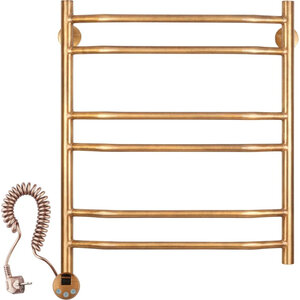 Изображение товара Полотенцесушитель электрический Secado Агата 4 4603777462116/4603777462123, ширина 40 см, высота 60 см, ТЭН слева/справа, цвет бронза