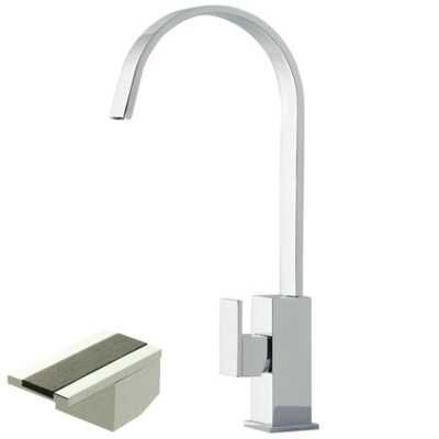 Изображение товара Смеситель для раковины Bandini Ice Cube 2 G3/8" хром механика high