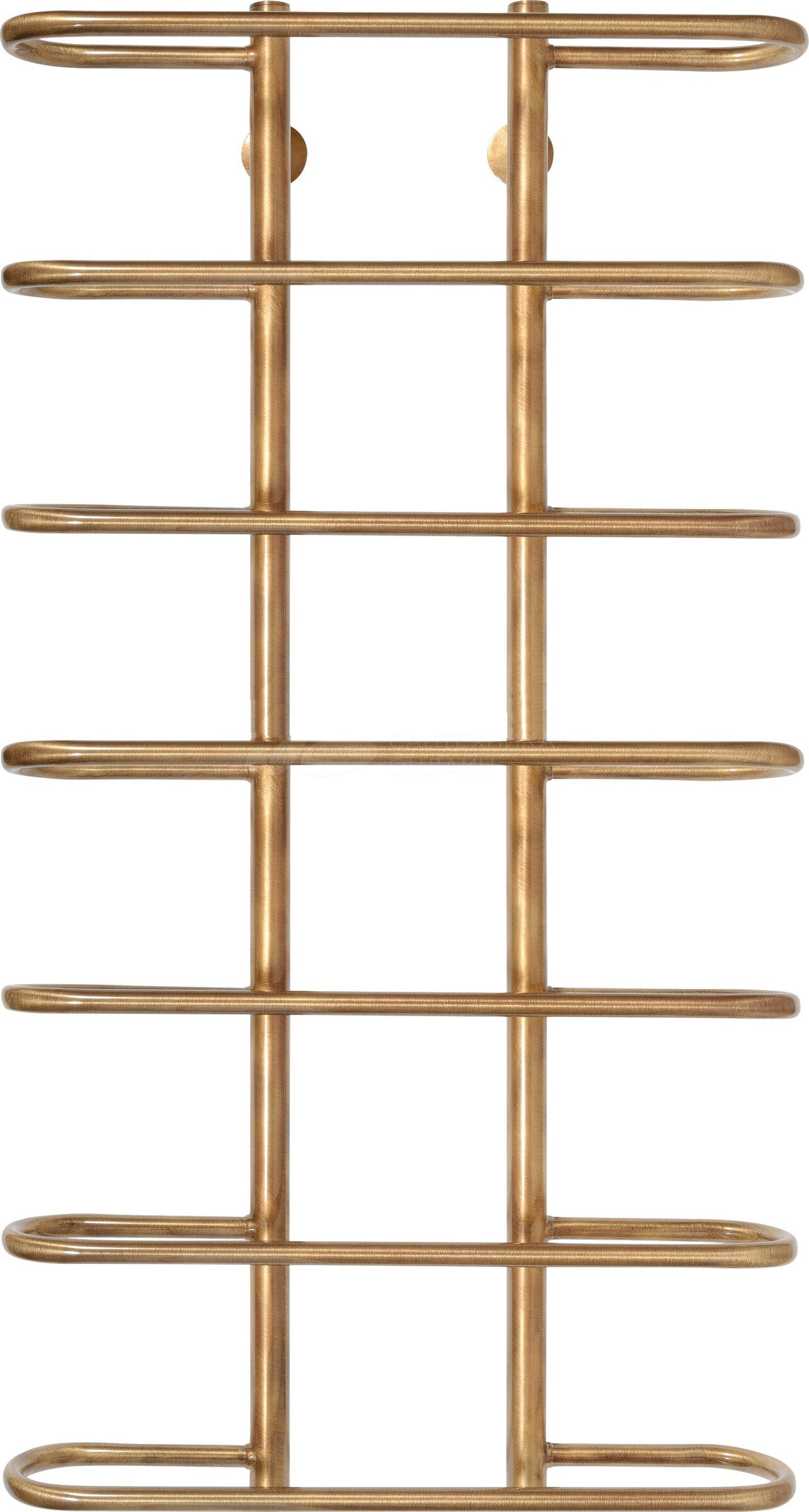 Изображение товара Водяной полотенцесушитель Secado Венеция 40x106.5 см бронза заглушки