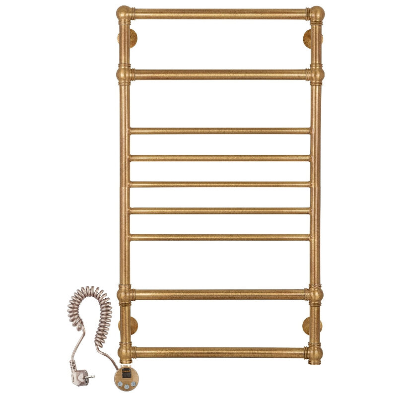 Изображение товара Полотенцесушитель Secado Бароло 60x120 см, бронза, ТЭН слева/справа