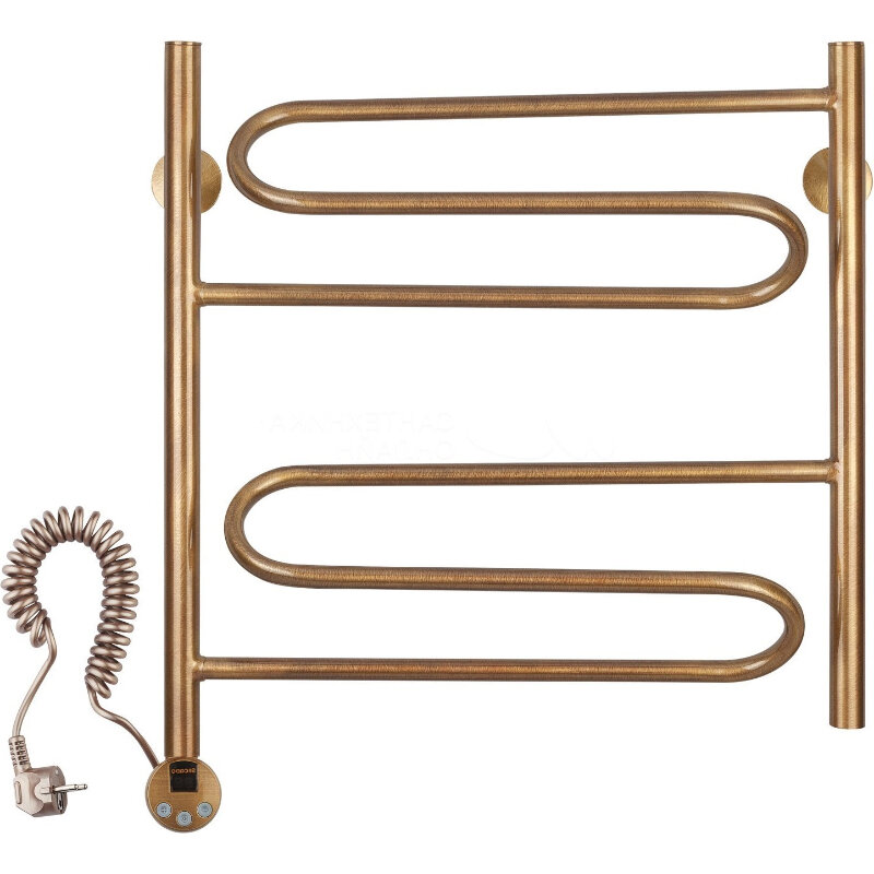 Изображение товара Полотенцесушитель Secado Валенсия 40x60 см с ТЭН слева/справа, бронза