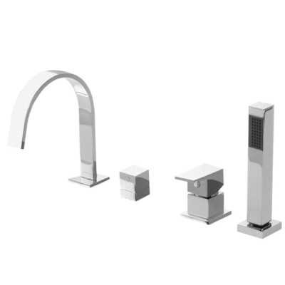 Изображение товара Смеситель для ванной и душа Bandini Ice Cube 2 G1/2" хром Италия