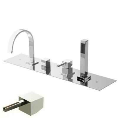 Изображение товара Смеситель для ванны и душа Bandini Ice Cube 2 G1/2" хром