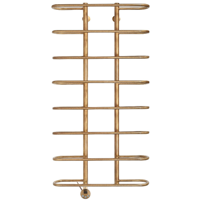 Изображение товара Полотенцесушитель электрический Secado Венеция 4603777470265/4603777470272, ширина 60 см, высота 120 см, ТЭН слева/справа, цвет бронза