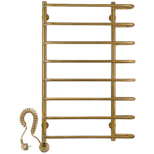 Изображение товара Полотенцесушитель электрический Secado Венеция 2 4603777465681/4603777465698, ширина 40 см, высота 100 см, ТЭН слева/справа, цвет бронза