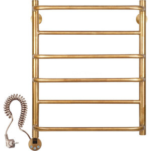 Изображение товара Полотенцесушитель электрический Secado Верона 1 4603777464073/4603777464080, ширина 40 см, высота 70 см, ТЭН слева/справа, цвет бронза