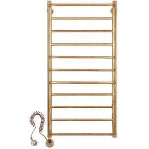 Изображение товара Электрический полотенцесушитель Верона 1 40x120 см латунь бронза с терморегулятором