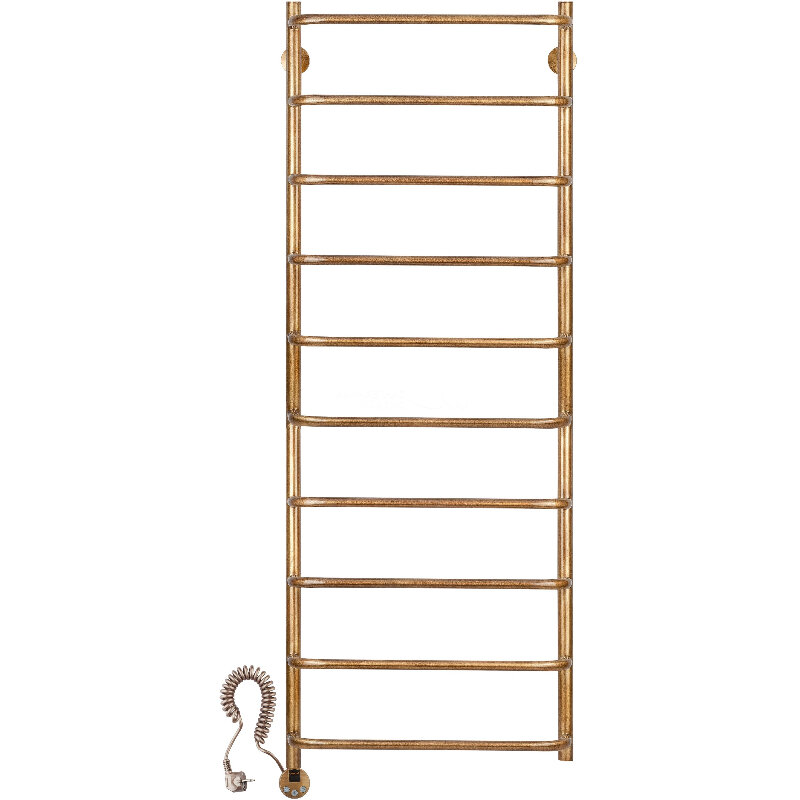 Изображение товара Полотенцесушитель электрический Secado Мерида 1 4603777478001/4603777463649, ширина 50 см, высота 120 см, ТЭН слева/справа, цвет бронза