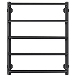 Изображение товара Полотенцесушитель водяной Secado Мерида 1, 4673739225028, ширина 40 см, высота 60 см, черный матовый