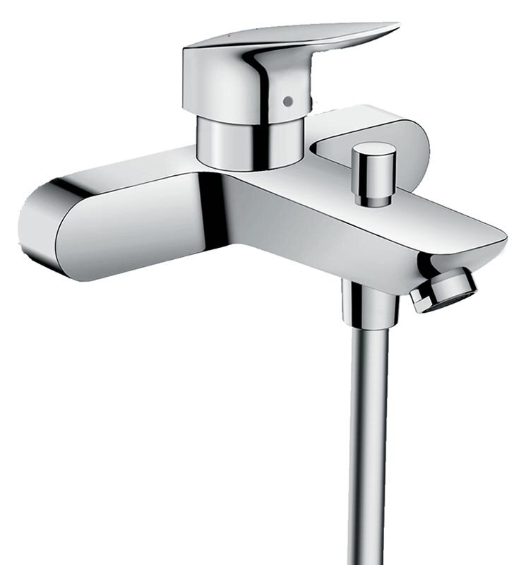 Изображение товара Смеситель для ванны и душа Hansgrohe Logis 71401000 хром однорычажный