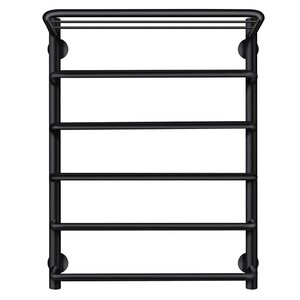 Изображение товара Полотенцесушитель водяной Secado Мерида 1 СП черный матовый 40x80 см
