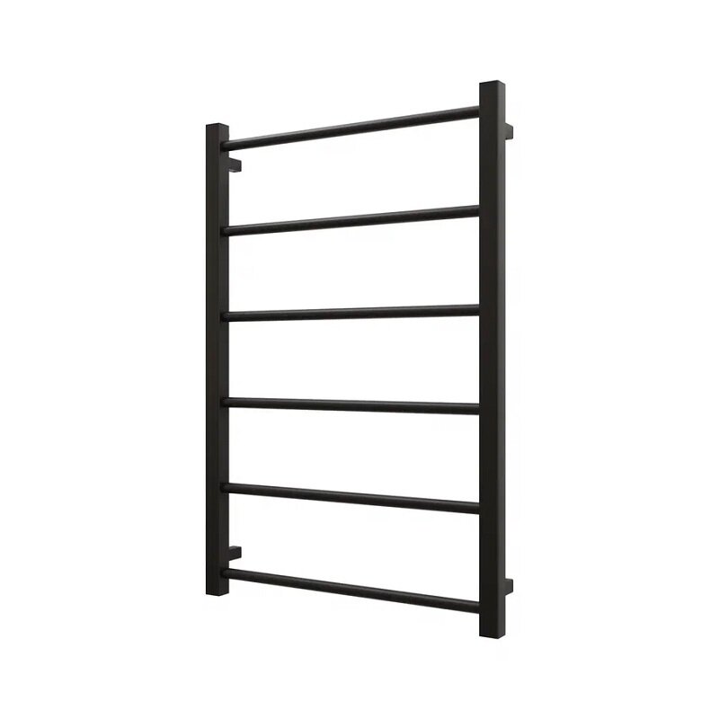 Изображение товара Электрический полотенцесушитель Grota Simple 530x800 N RAL 9005 EL черный нержавеющая сталь
