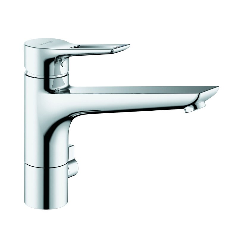 Изображение товара Смеситель для кухни Kludi Mix 329060562 хром однорычажный с поворотным изливом