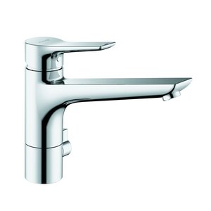 Изображение товара Смеситель для кухонной мойки Kludi Mix 329070575 хром однорычажный с дополнительным краном