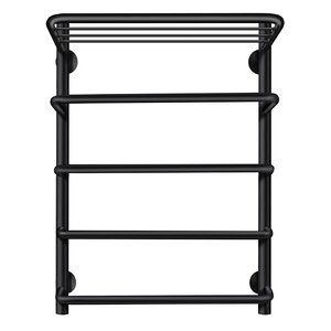 Изображение товара Полотенцесушитель водяной Secado Мерида 2 СП, нержавеющая сталь, черный матовый, 50x60 см