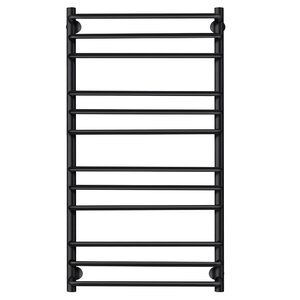 Изображение товара Полотенцесушитель водяной Secado Мерида 3, 4673739225806, ширина 40 см, высота 100 см, черный матовый