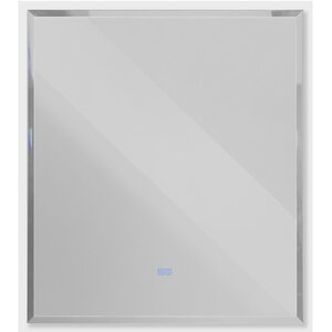Изображение товара Зеркало интерьерное Cezares Interni CZR-SPC-INT-800-900-LED-TCH-WARM-BL, 80 см, с LED подсветкой и сенсорным выключателем, Bianco Lucido