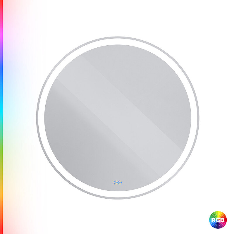 Изображение товара Зеркало Cezares CZR-SPC-MC-800-RGB-TCH сRGB-подсветкой 80 см Изображение товара Зеркало Cezares CZR-SPC-MC-800-RGB-TCH сRGB-подсветкой 80 см