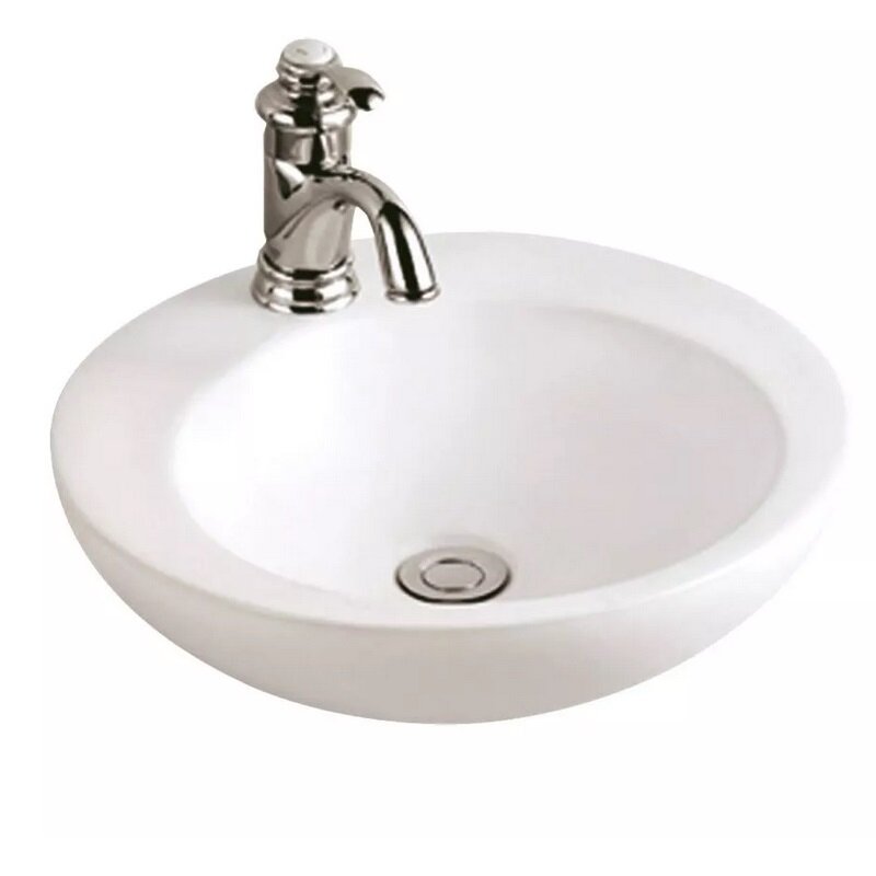 Изображение товара Раковина Belbagno BB3096 45 см керамическая белая для ванной