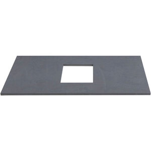 Изображение товара Столешница Allen Brau Priority 1.31009.G, 65.8 х 40.8 см, керамогранит, графит