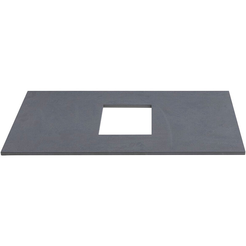 Изображение товара Столешница Allen Brau Priority 1.31009.G, 65.8 х 40.8 см, керамогранит, графит
