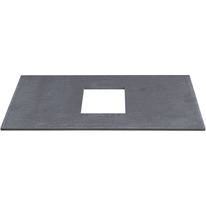 Изображение товара Столешница Allen Brau Priority 1.31009.GR-S, 65.8 х 40.8 см, керамогранит, графит структ