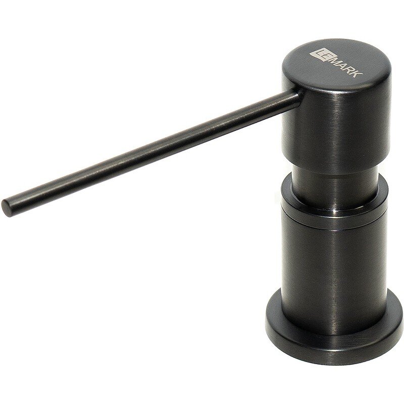 Изображение товара Встраиваемый дозатор для жидкого мыла Lemark Expert LM8203BL 300 мл черный