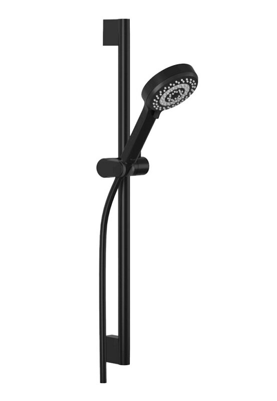 Изображение товара Душевой гарнитур Kludi Dive 6861039-00 черный матовый, 1 режим струи