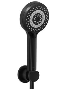Изображение товара Душевой гарнитур Kludi Dive 6895039-00, 3 режима струи, черный матовый
