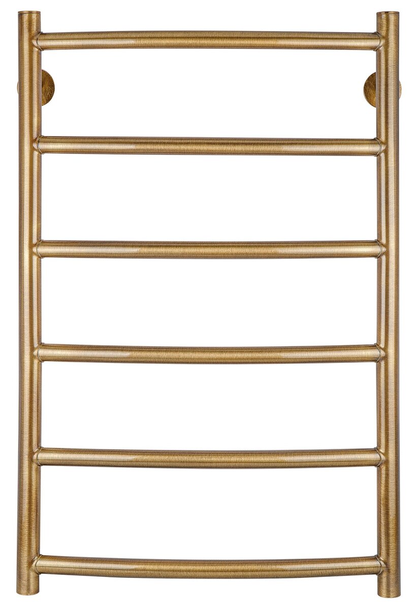 Изображение товара Полотенцесушитель водяной Secado Милан 1 плюс бронза 50x86.5 см с 6 перекладинами латунь