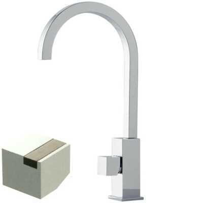 Изображение товара Смеситель Bandini Ice Cube 750220PN01LR для раковины с никелевым покрытием