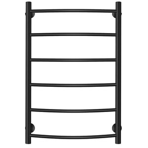 Изображение товара Полотенцесушитель водяной Secado Милан 1, 4673739226155, ширина 60 см, высота 80 см, черный матовый