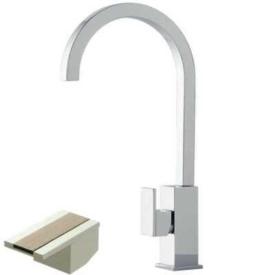 Изображение товара Смеситель Bandini Ice Cube 750220SN02LR для раковины матовый никель или хром