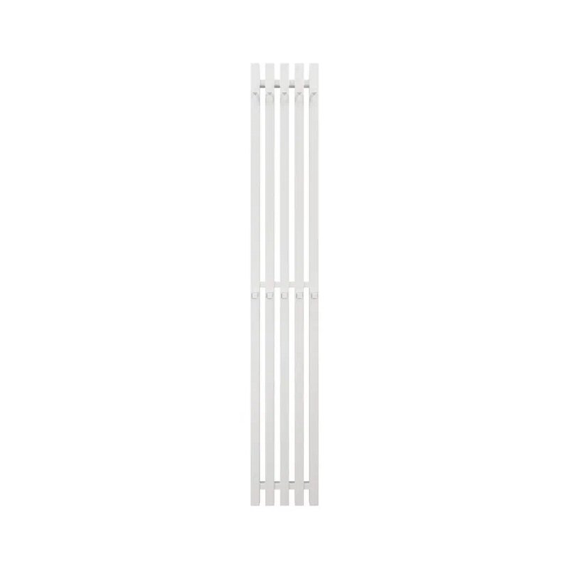 Изображение товара Полотенцесушитель водяной Grota Corsa 230х1500 N RAL9016, ширина 25 см, высота 150 см, белый