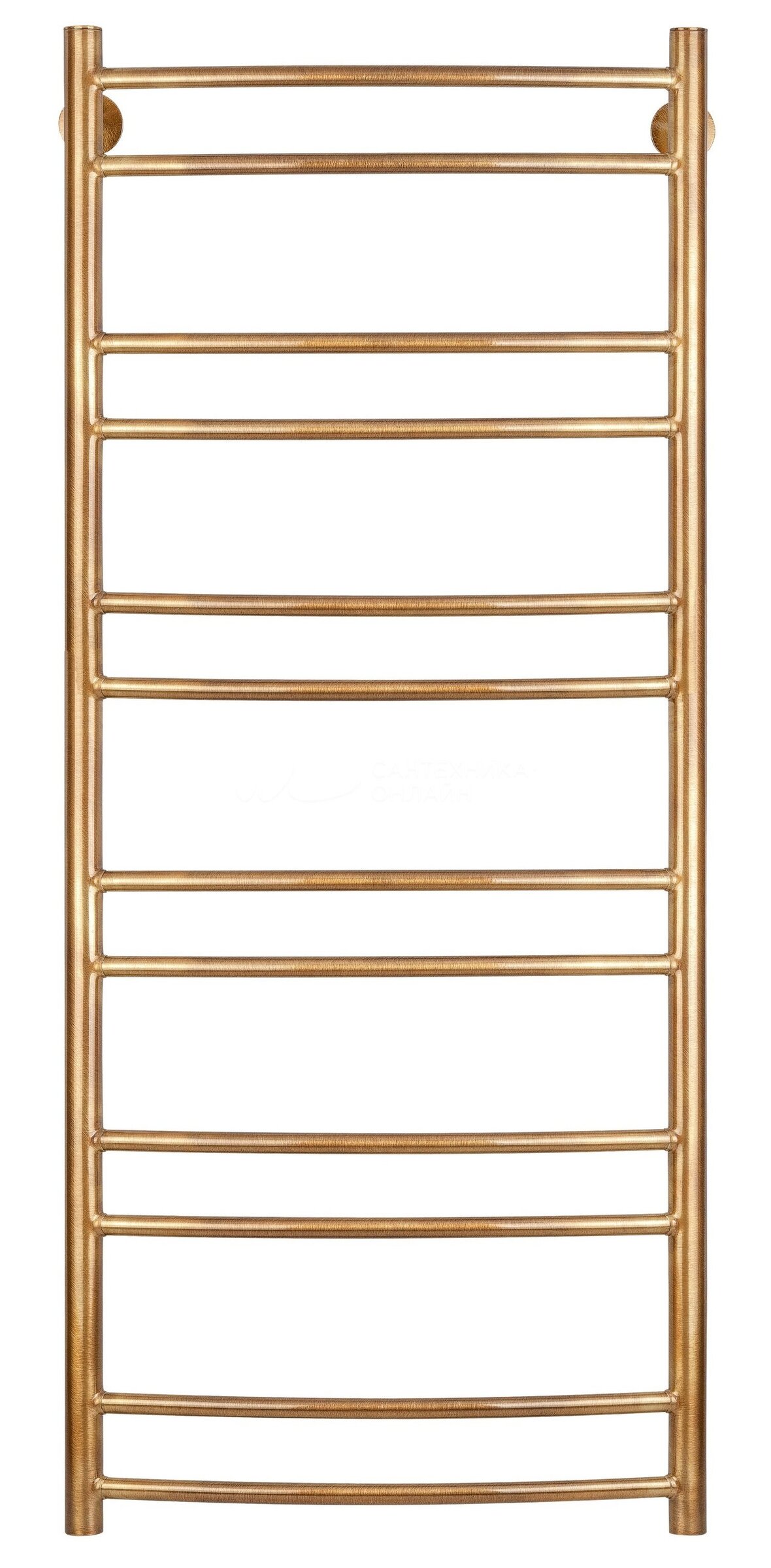 Изображение товара Полотенцесушитель водяной Secado Милан 2, 4603777459543, 40 x 120, ширина 43.2 см, высота 126.5 см, бронза