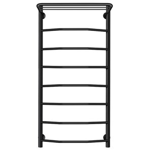 Изображение товара Полотенцесушитель водяной Secado Милан 1 СП, 4673739226421, ширина 60 см, высота 100 см, с полкой, черный матовый