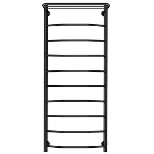 Изображение товара Полотенцесушитель водяной Secado Милан 1 СП, 4673739226452, ширина 60 см, высота 120 см, с полкой, черный матовый