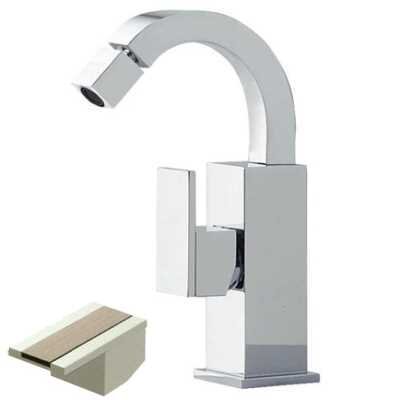 Изображение товара Смеситель Bandini Ice Cube 752220SN02LR для биде матовый никель