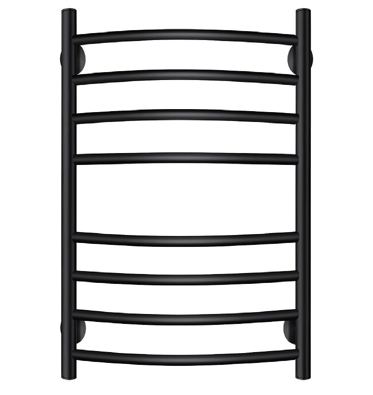 Изображение товара Полотенцесушитель водяной Secado Милан 4, 4673739226841, ширина 60 см, высота 60 см, черный матовый