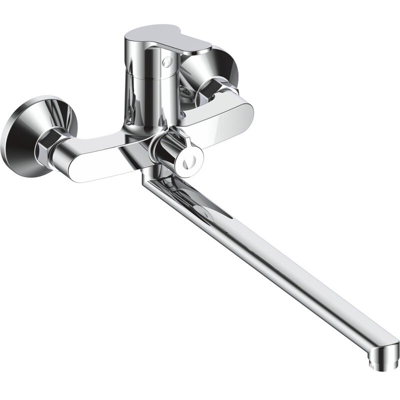 Изображение товара Смеситель Rush Sky SK5720-51 для ванны и душа с душевым гарнитуром, хром